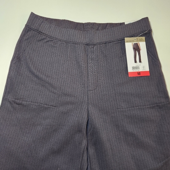 NEW Mondetta Women's Herringbone Straight Leg Pant, Size Medium - Picture 5 of 7